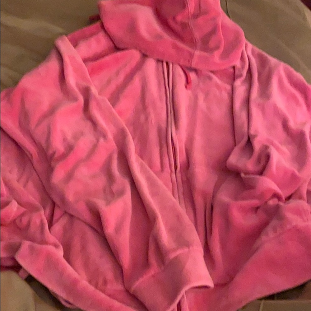 Zip up hooded jacket